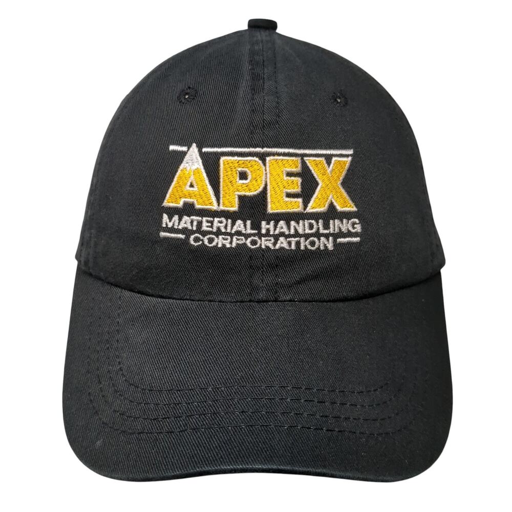 Apex Material Handling Corporation Baseball Cap Black One Size Vernon Apparel